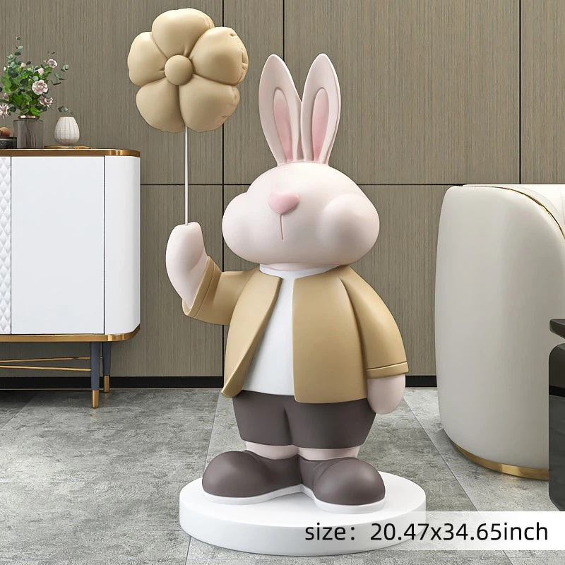 color brown bunny statue color brown bunny statue